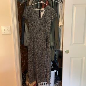 Black midi/maxi dress